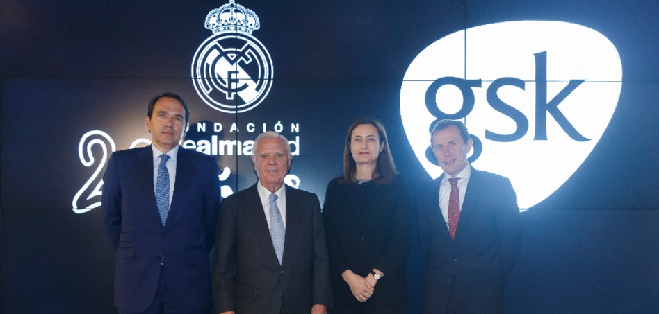 GSK, nuevo ‘partner’ de proyectos sociodeportivos del Real Madrid